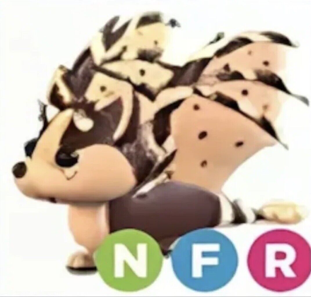 NFR Chocolate Chip Bat Dragon / НФР Шоколадный Дракон | Магазин скинов ММ2  и Петов Адопт ми Papa Roblo